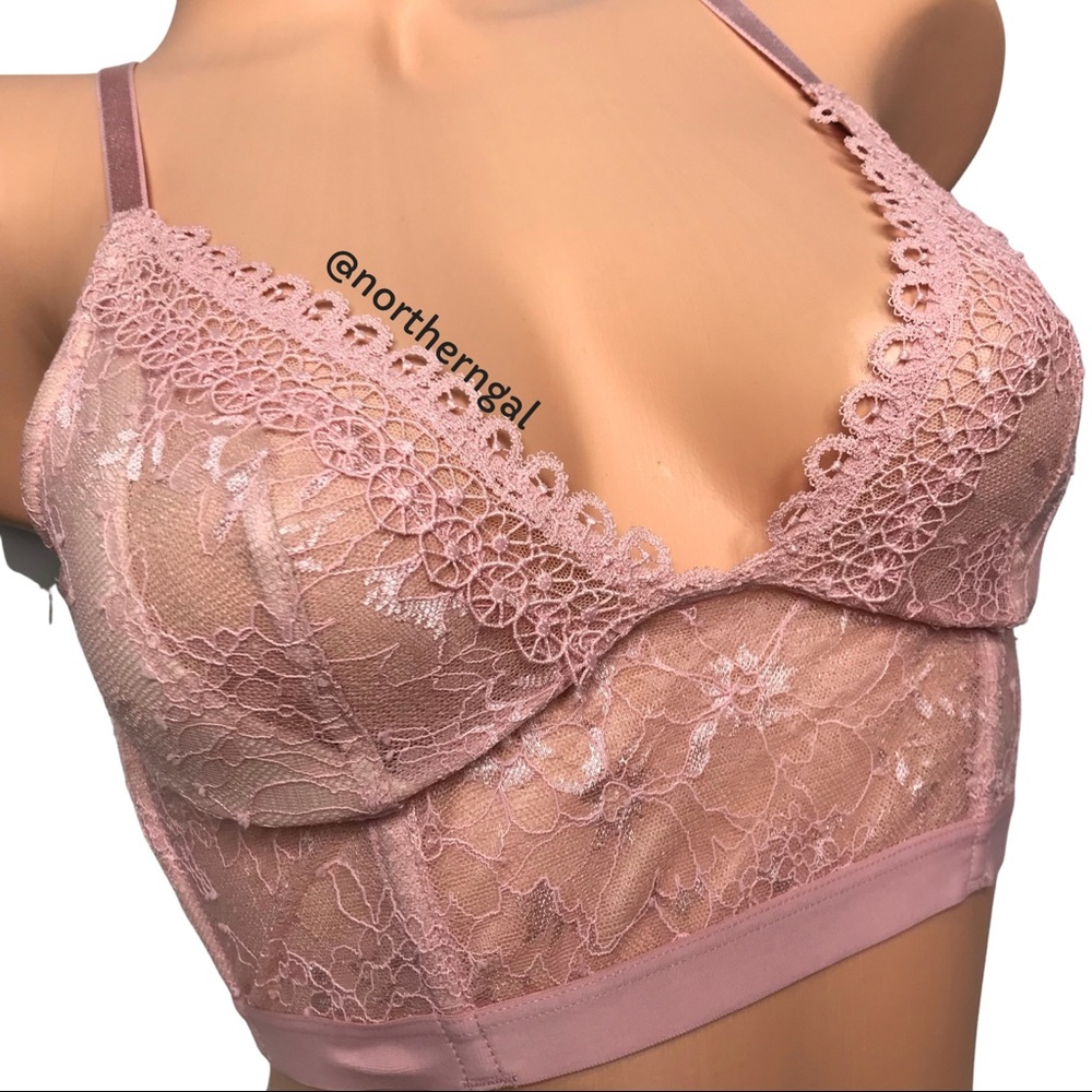 Victoria's Secret Very Sexy Lace Long Line Bra - Picture 5 of 13
